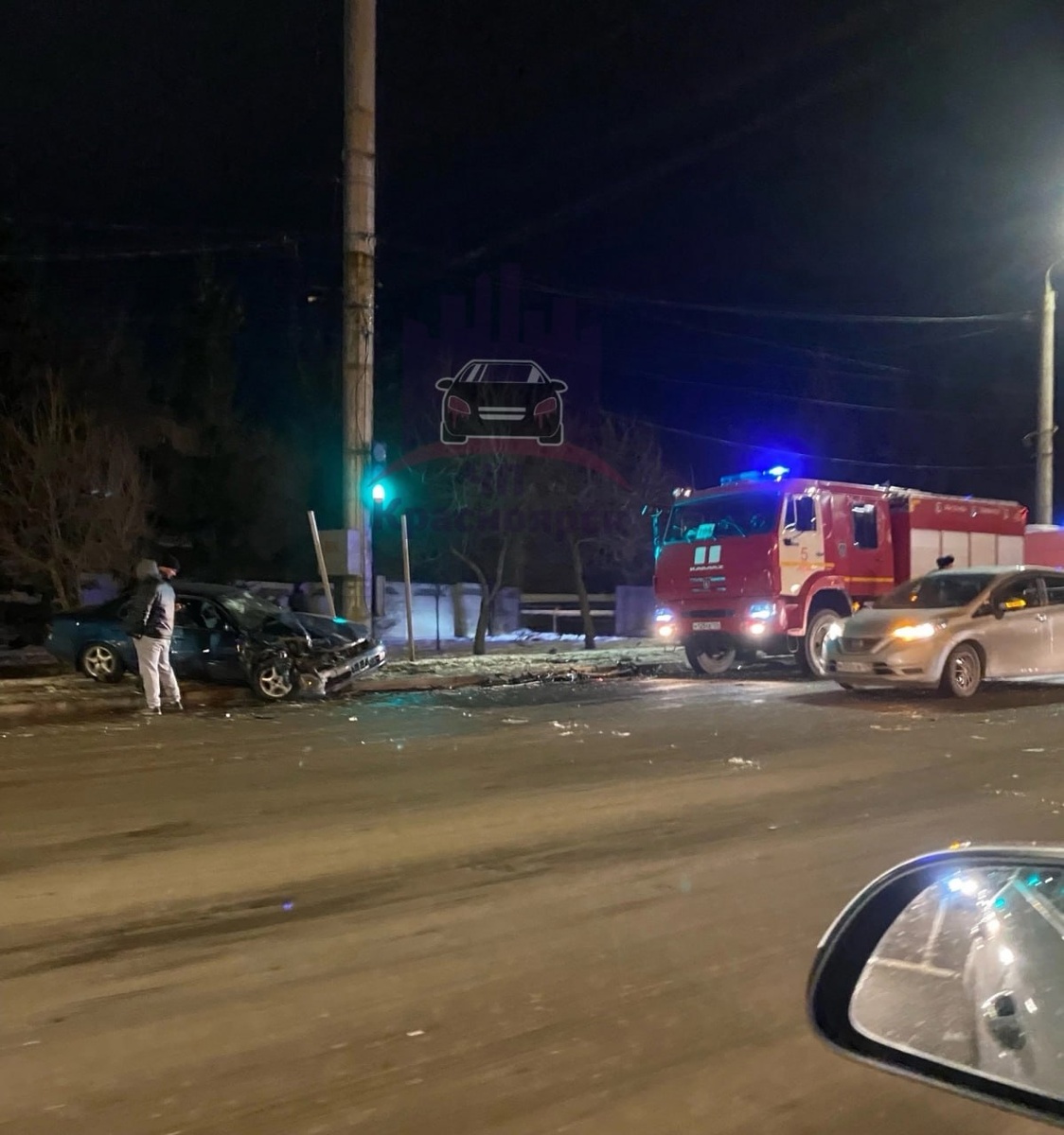     В аварии на Свободном в Красноярске пострадали 3 человека