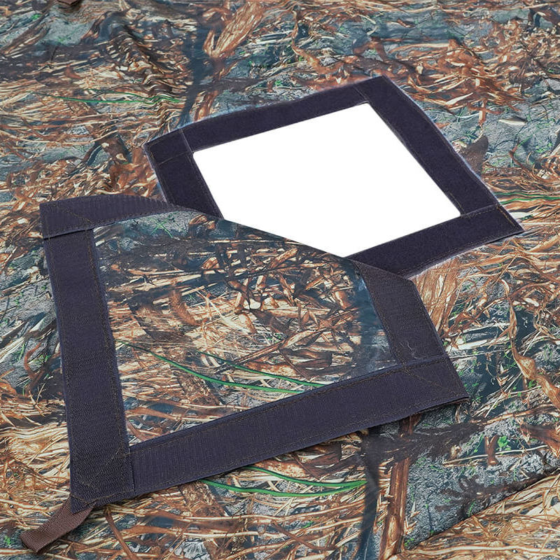 Лунка с защитным клапаном на тёплом полу для палатки