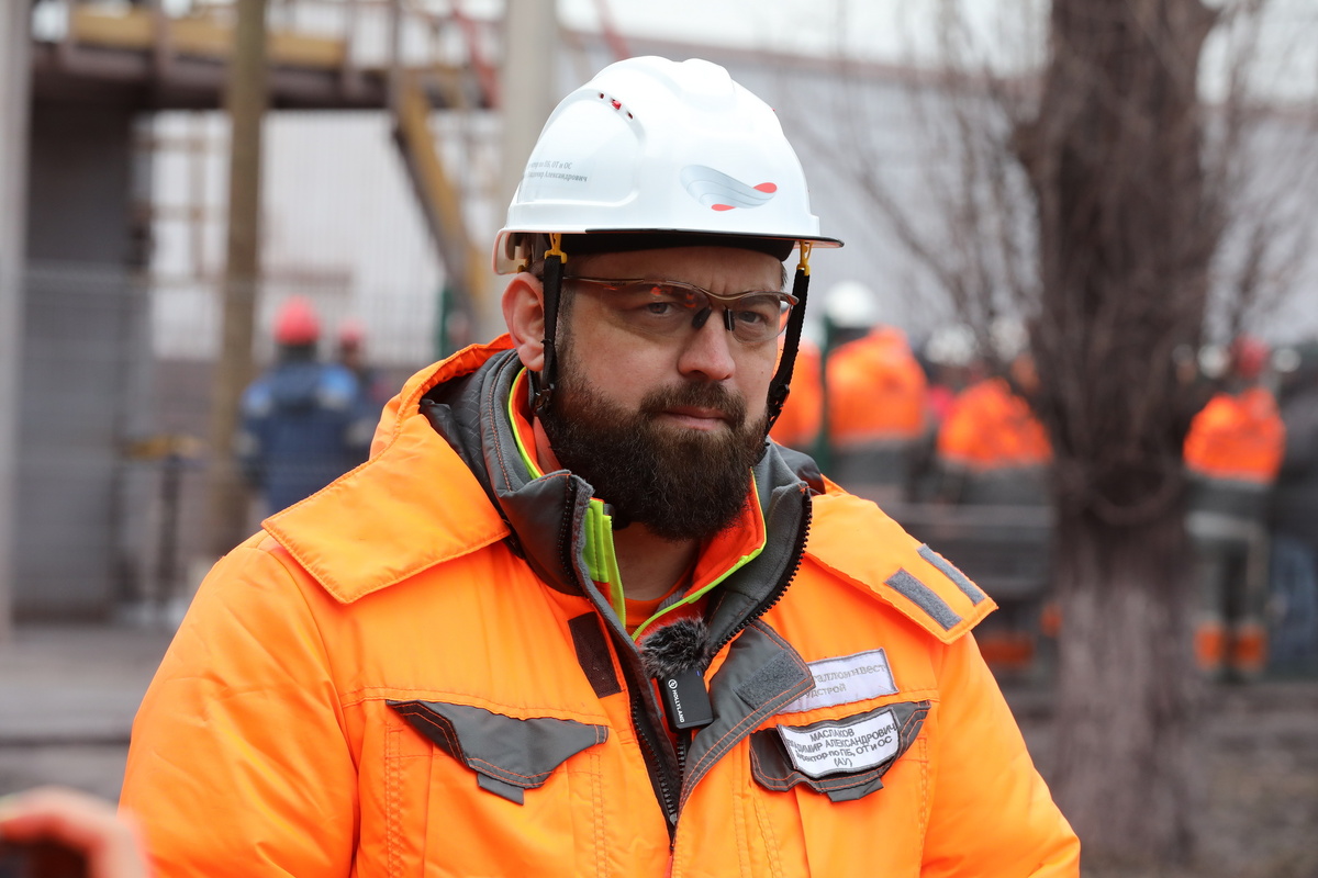 Директор по ПБ, ОТ и ОС Рудстроя Владимир Маслаков. Фото Александра Белашова / «Медиацентр»