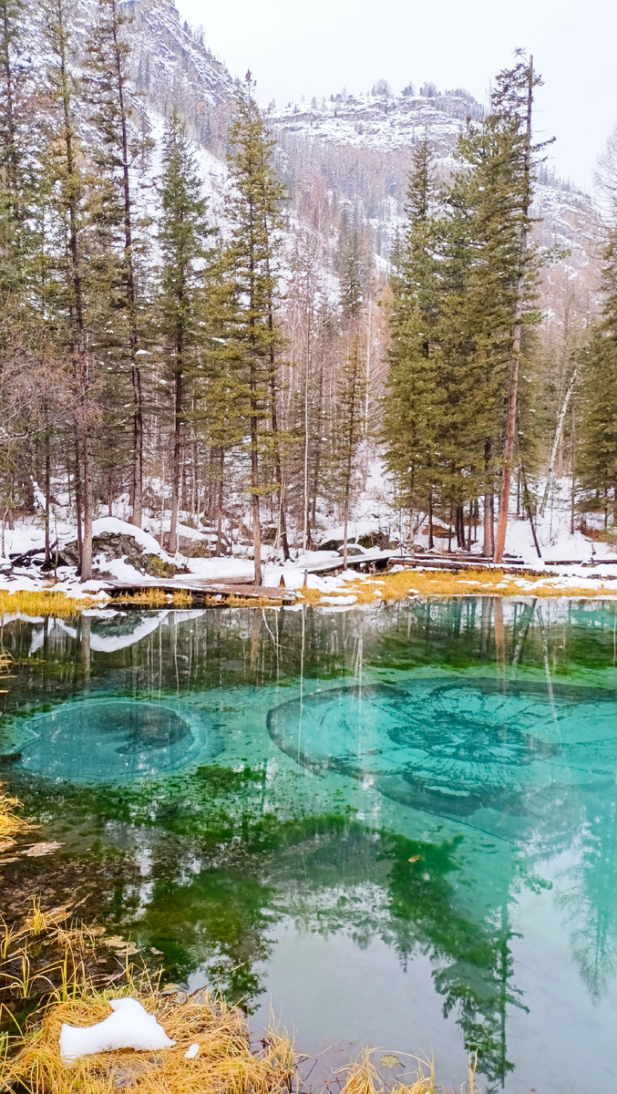 Гейзерное озеро, Республика Алтай