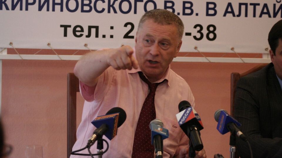    Визит Жириновского в Барнаул, 2007 год . Источник: Олег Укладов