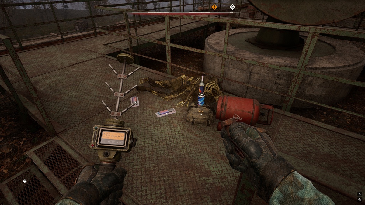 В данном тайнике!