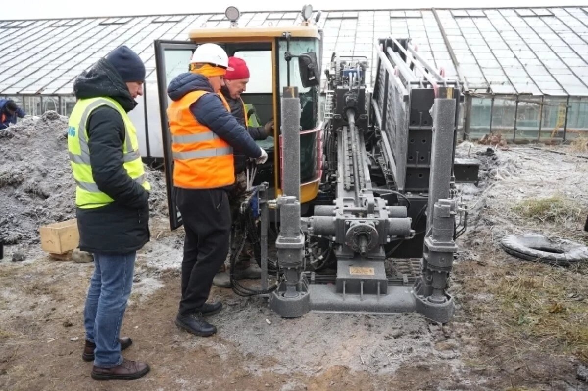    В Ульяновске опробовали установку горизонтально-направленного бурения