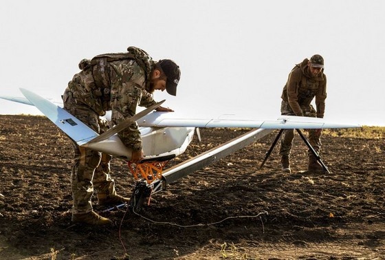    Солдаты ВСУ в зоне боевых действий