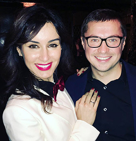 Тина Канделаки с мужем