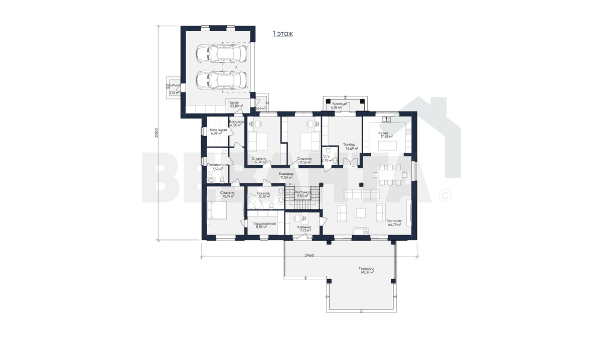Планировка проекта «Рошель»