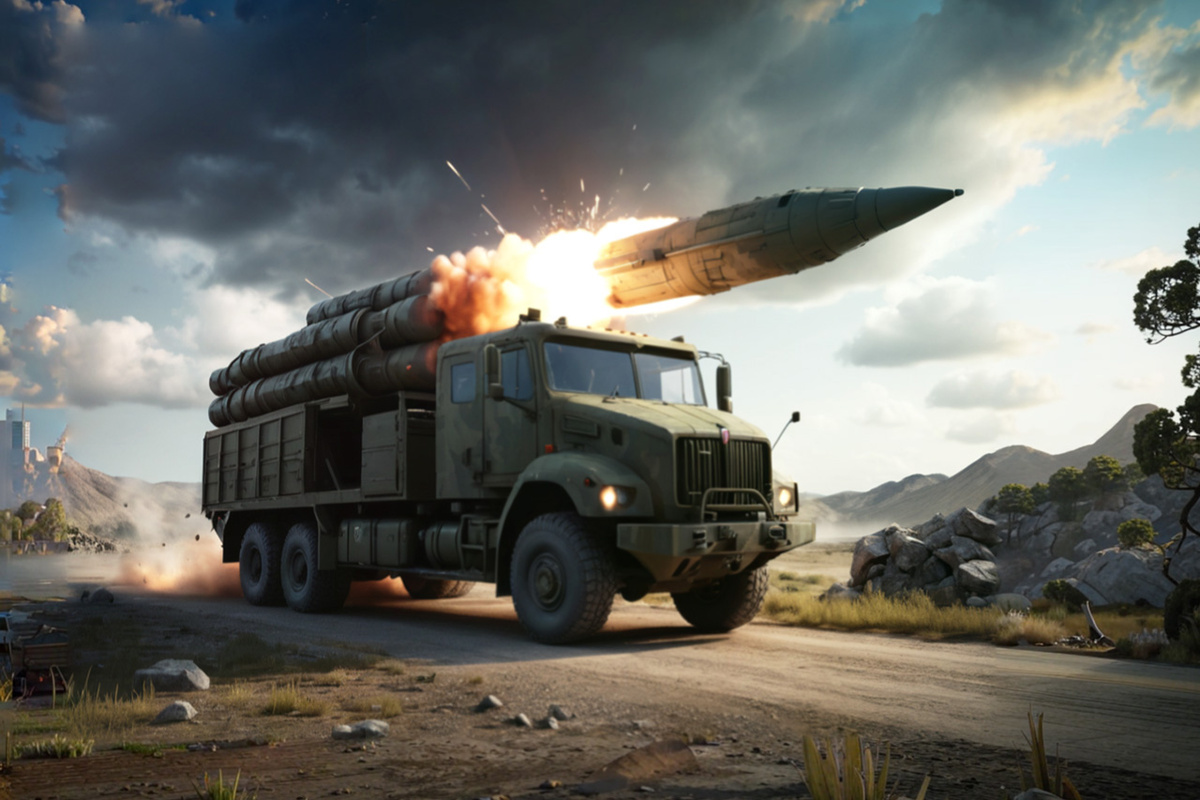 ВСУ устроили атаки на российские регионы.  Фото: Изображение сгенерировано нейросетью Kandinsky 3.1