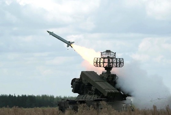    Боевая работа ЗРК ВС РФ