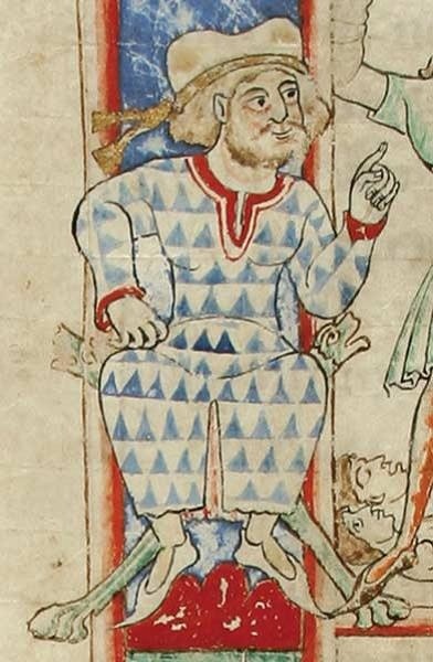 Средневековое изображение Антиоха IV Эпифана