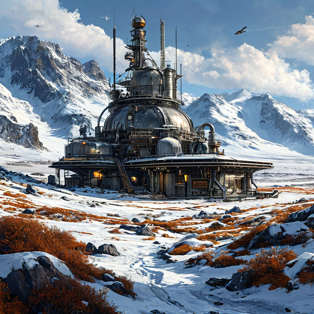 Станция "Ледяной маяк"