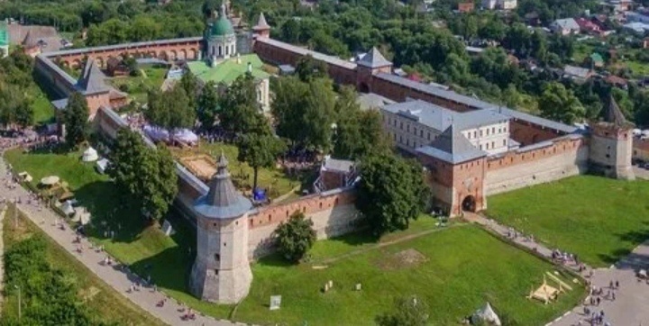 Вид на Зарайский кремль. Фото из интернета.