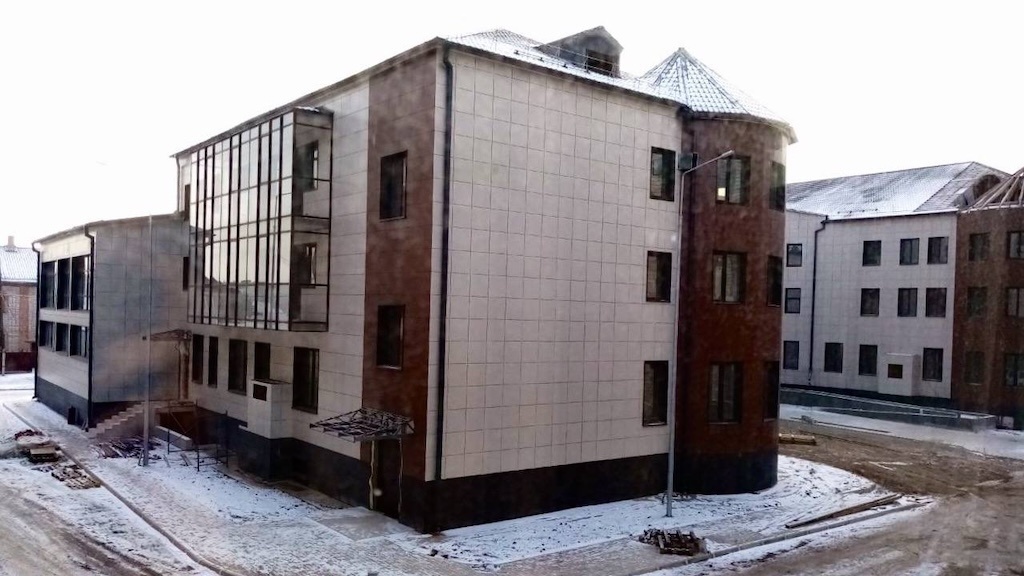 Новый корпус Абаканского пансионата ветеранов