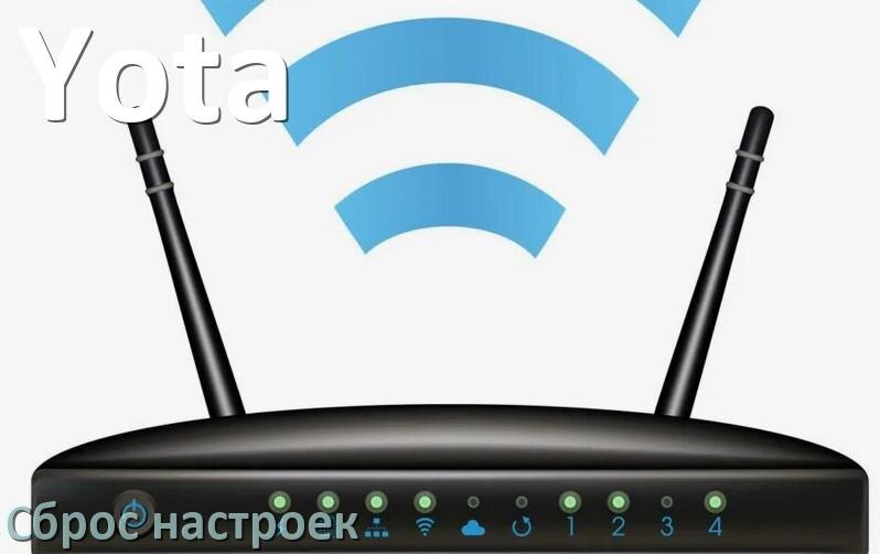 
Как сбросить роутер Yota до заводских настроек по умолчанию