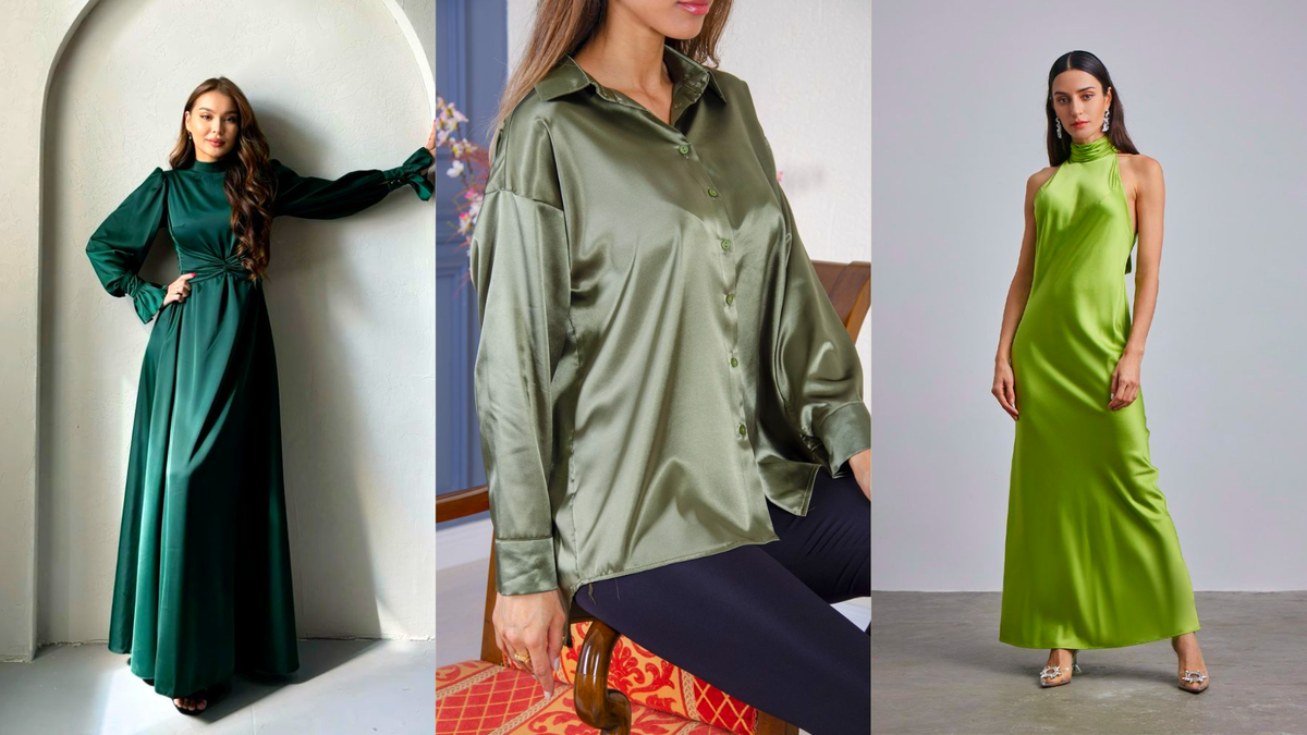 Образы в зеленых цветах 