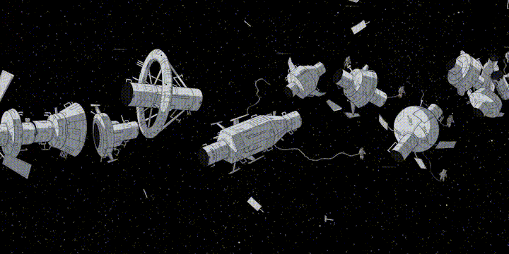 Кадры из анимационных фильмов Константина Бронзита