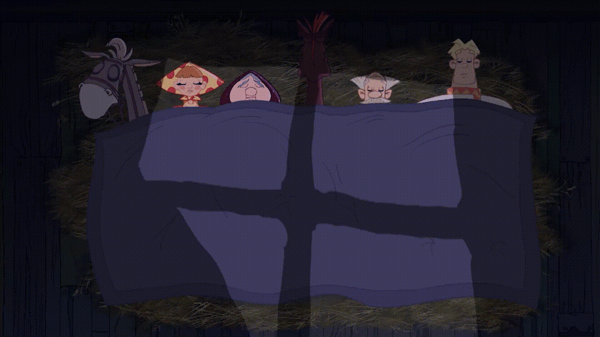 Кадры из анимационных фильмов Константина Бронзита