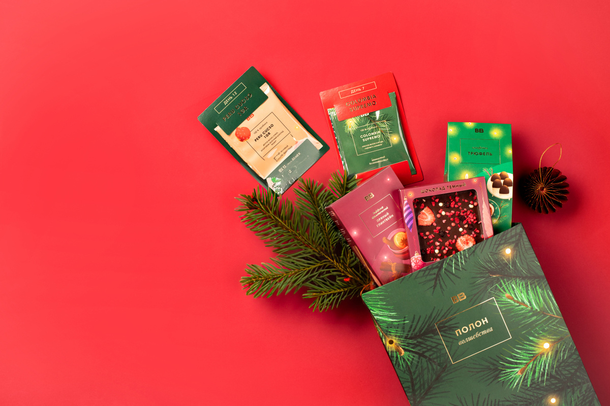 «ВкусВилл» представил новогодние упаковки для создания праздничных наборов  
