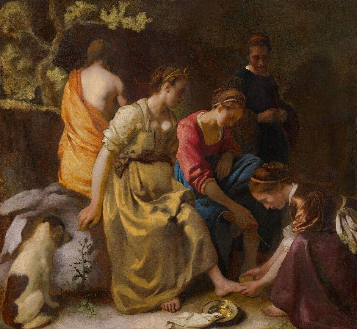 "Диана со спутницами", ок. 1653-1654 гг., Маурицхёйс, Гаага