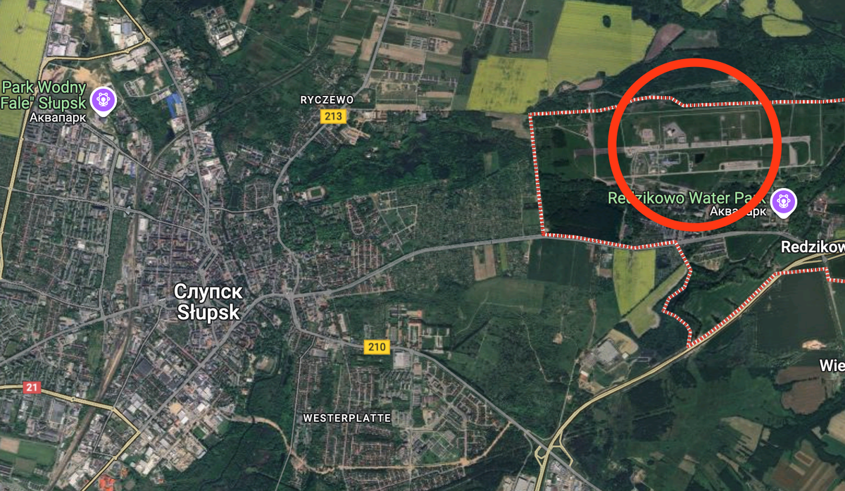 База рядом со Слупском