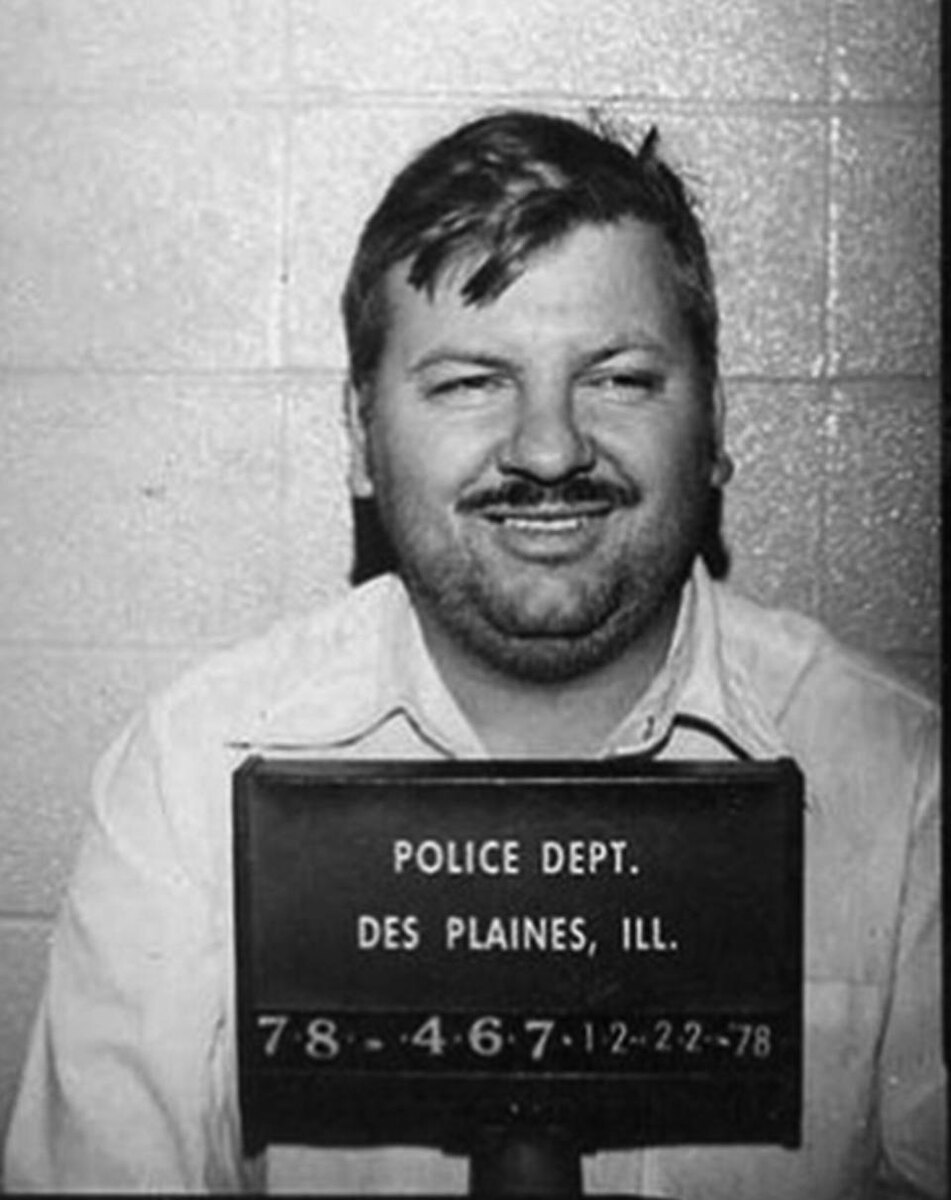 Джон Уэйн Гейси, декабрь 1978. Фото: Департамент полиции, Дес-Плейнс, Иллинойс