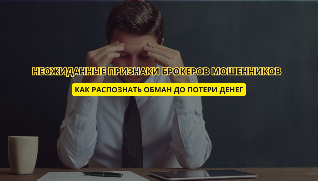 Неожиданные признаки брокеров-мошенников: как распознать обман до потери денег