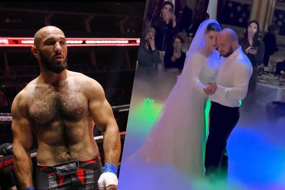    Скандально известный боец поп-ММА женился. Фото: социальные сети