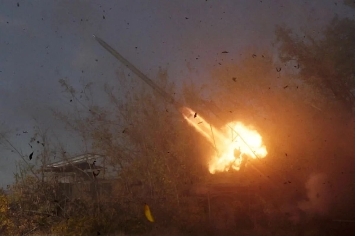    Террористов «Правого сектора» разнесли ракетами.