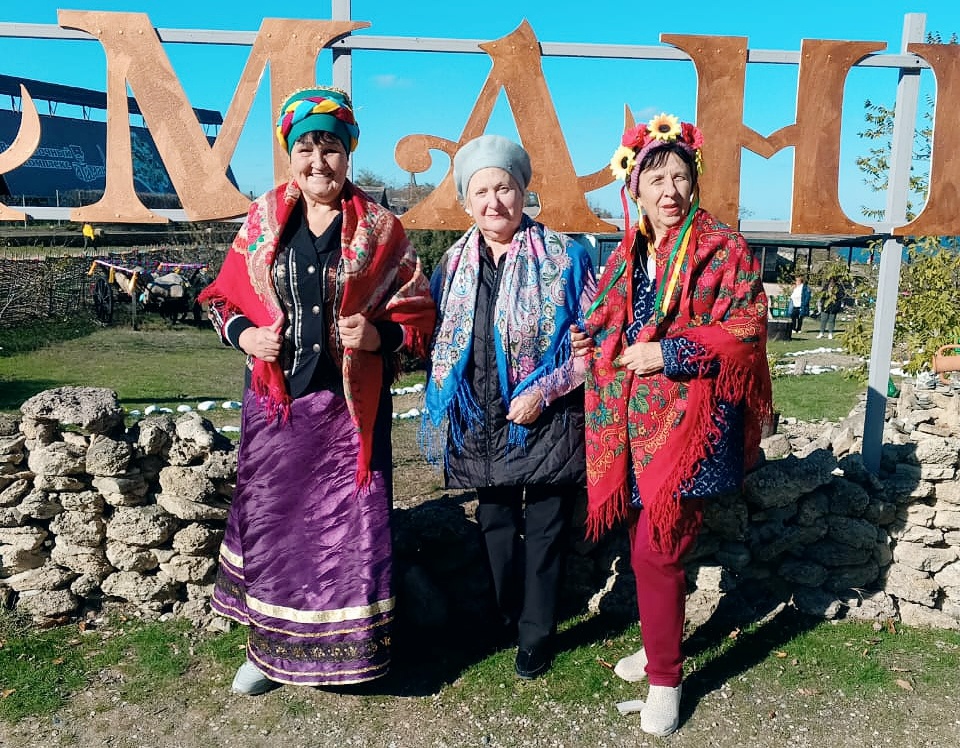 Кубанские подруги накормили всех на славу!