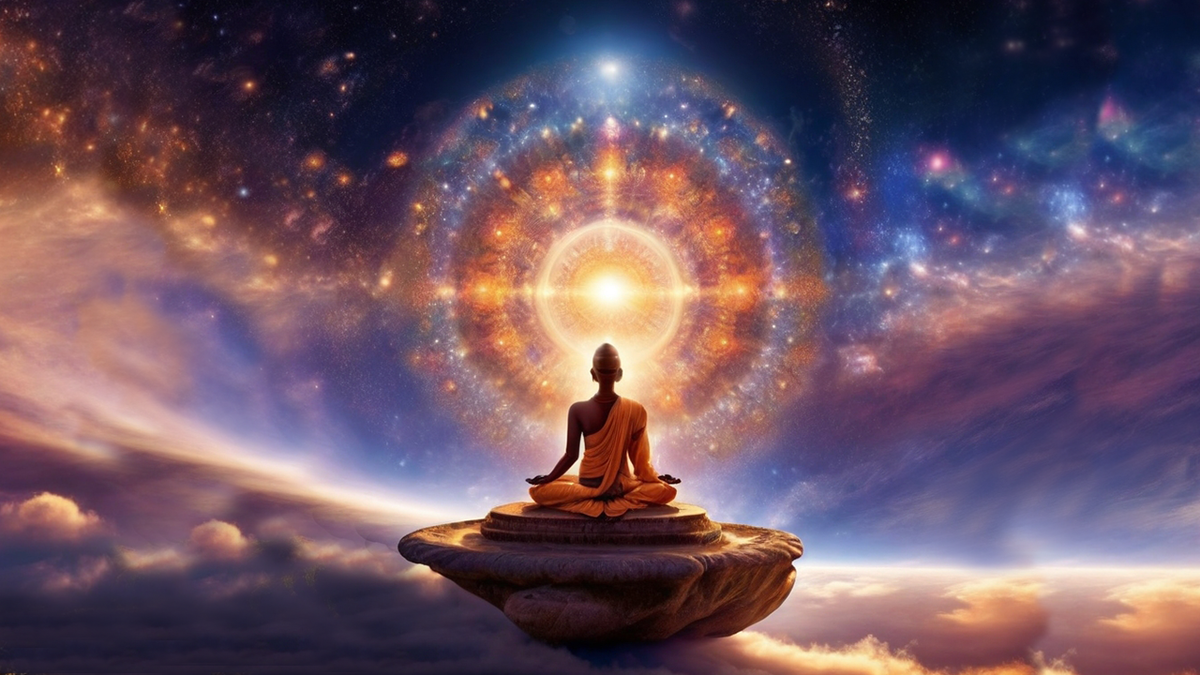 Обеты и сознание. Создано с помощью ИИ.