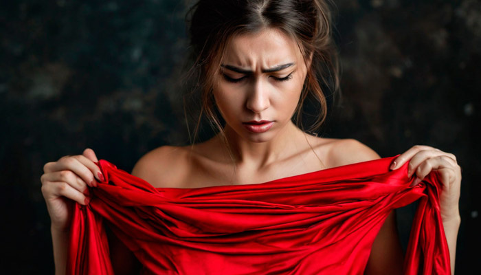 Не стоит 29 ноября надевать одежду красного цвета. Фото: shedevrum.ai