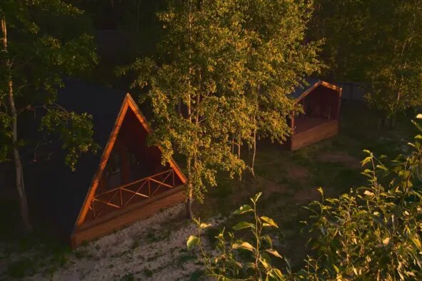 Вежи Волжские. Домики