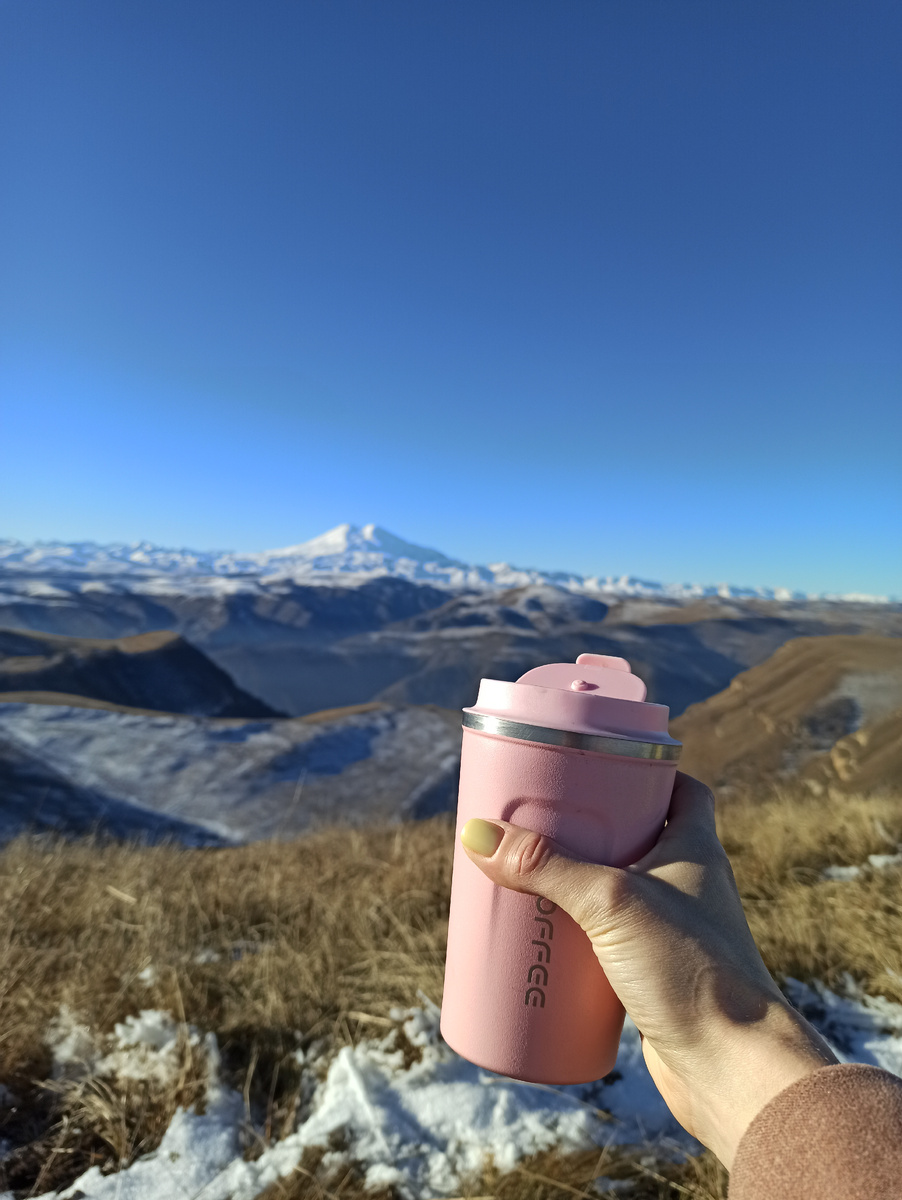 вид на Эльбрус