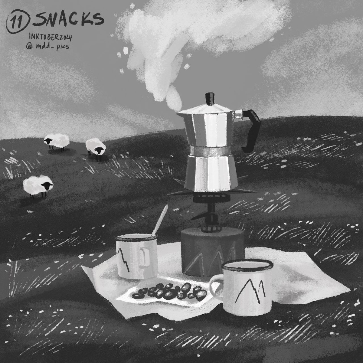 моя иллюстрация в procreate