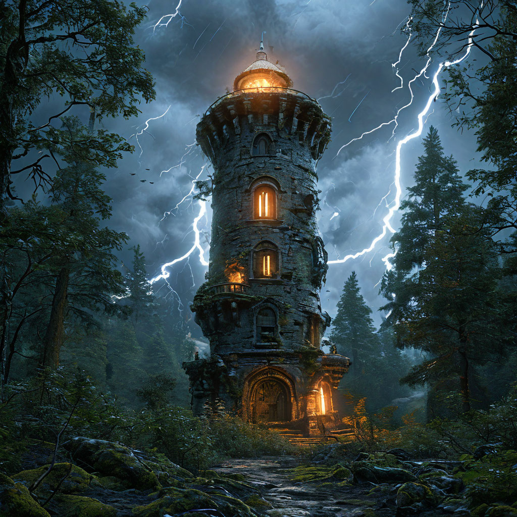 Башня поглощает мечты, превращая их в камень, лишённый света и памяти.