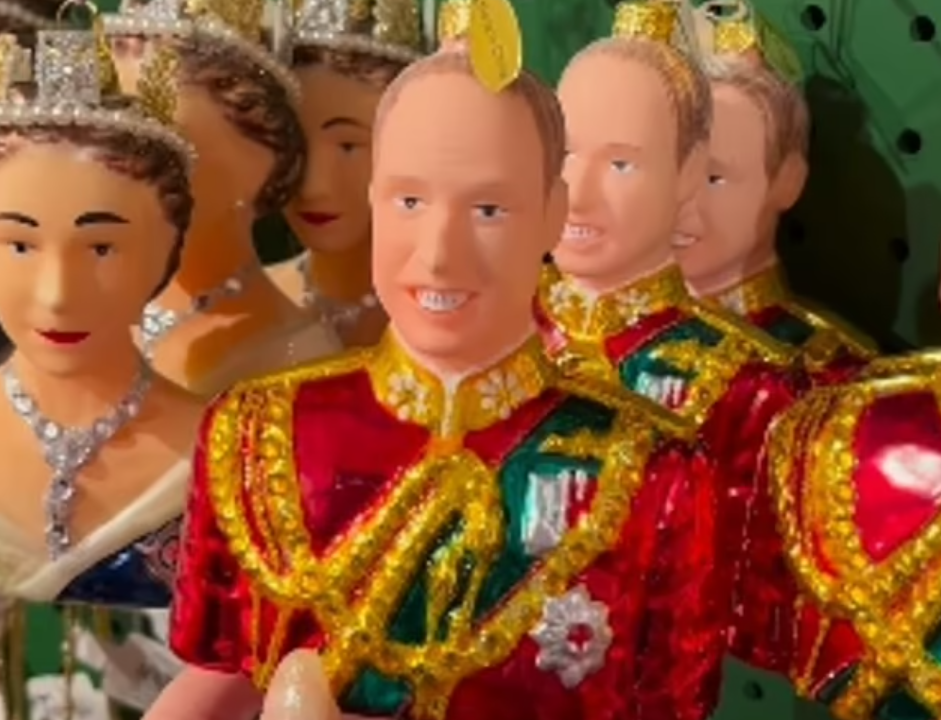 Принц Уильям, ёлочное украшение