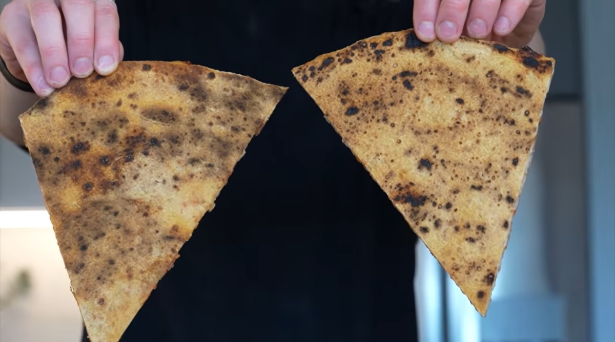 Пропеченая основа. Слева отличный результат, справа - хороший.