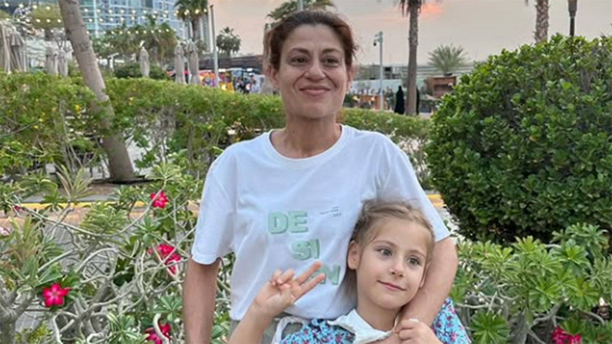 Мама Валеры Блюменкранца с внучкой Бетти. Фото: соцсети Елены Мужевской