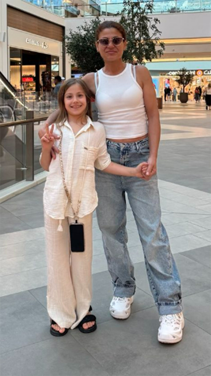 Елена Мужевская с дочкой Бетти. Фото: соцсети Елены Мужевской