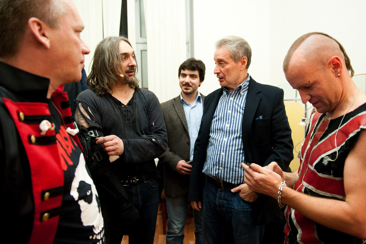 Михаил Горшенев и Вениамин Смехов, 20.11.2012 г.