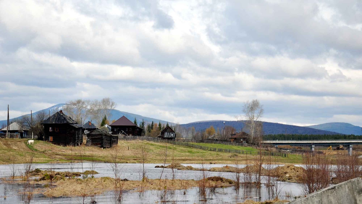 Весной вы сможете оценить состояние участка во время паводка