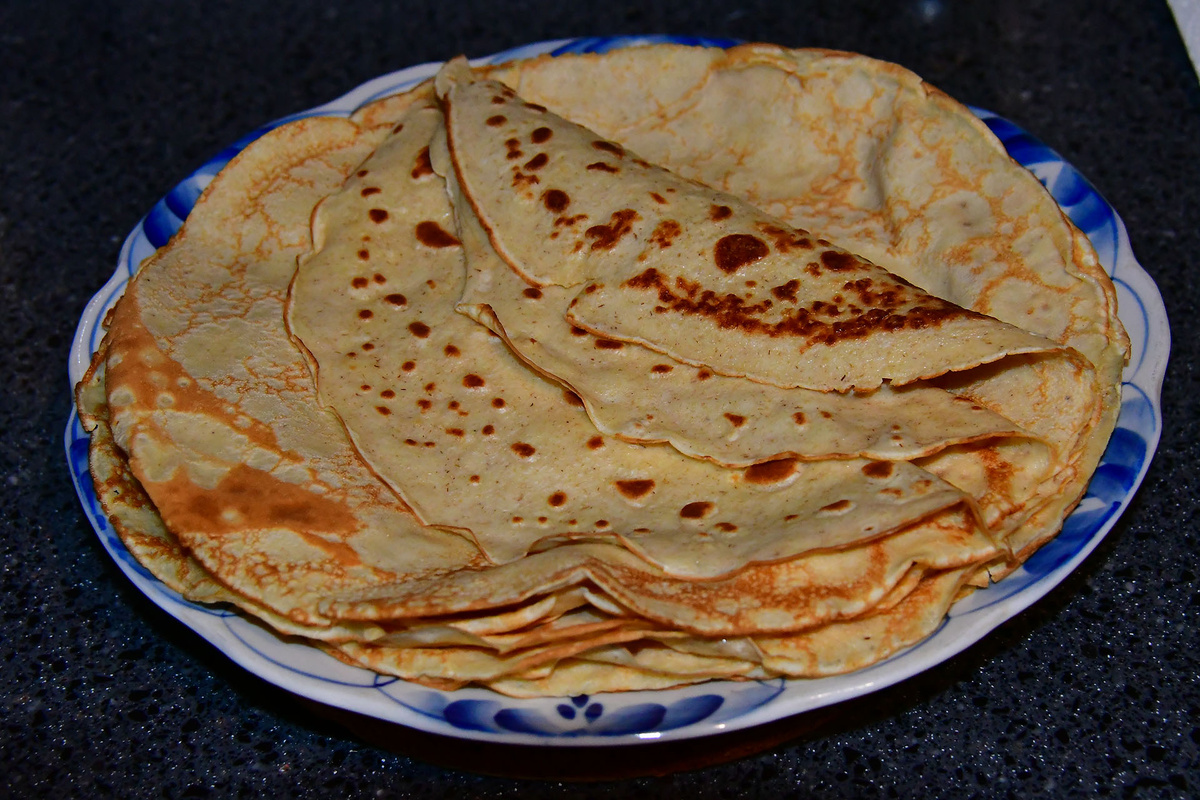 Блины с овсяной мукой