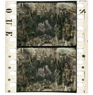 Кадры из фильма "Путешествие к центру Земли" 1910г.