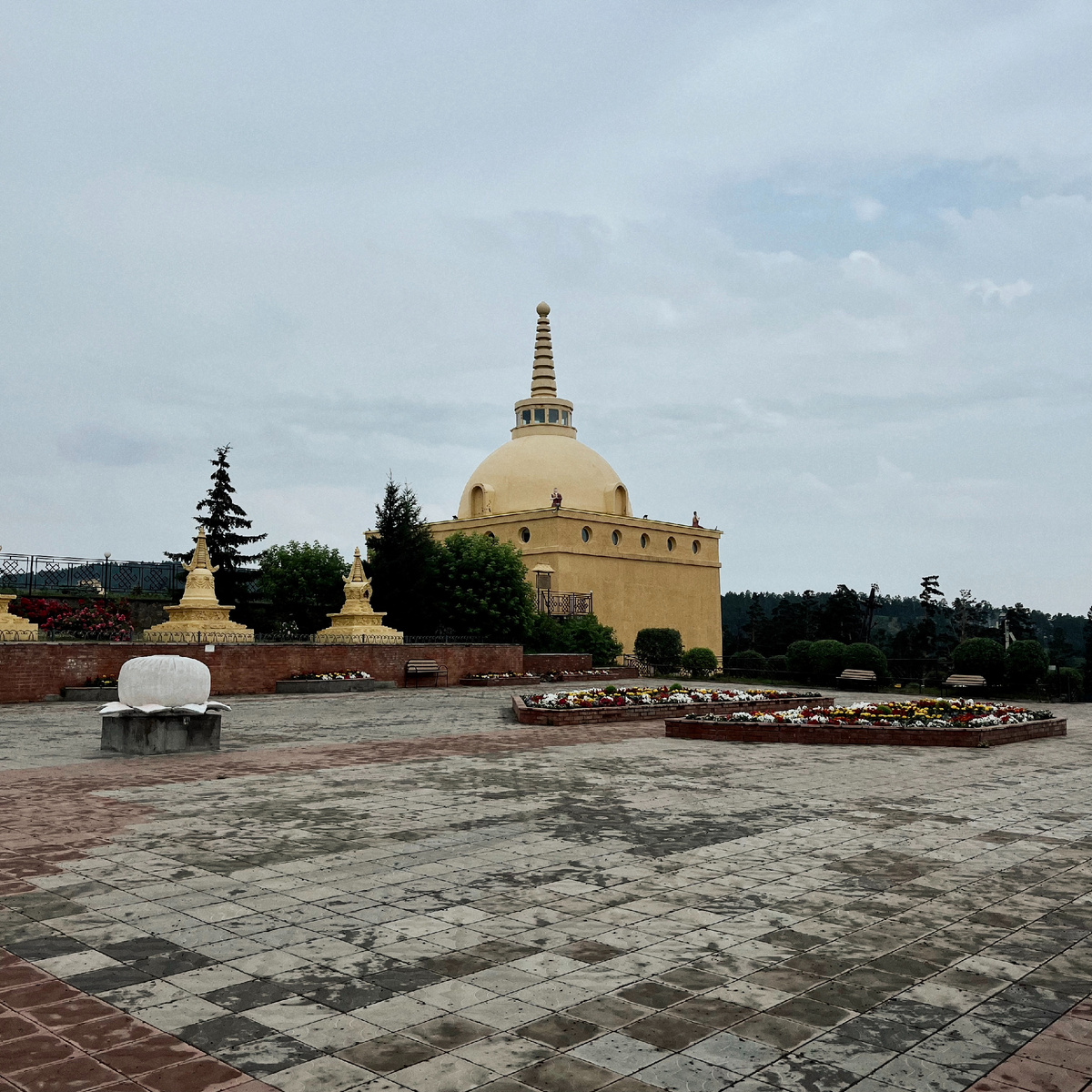 Территория дацана «Ринпоче Багша»