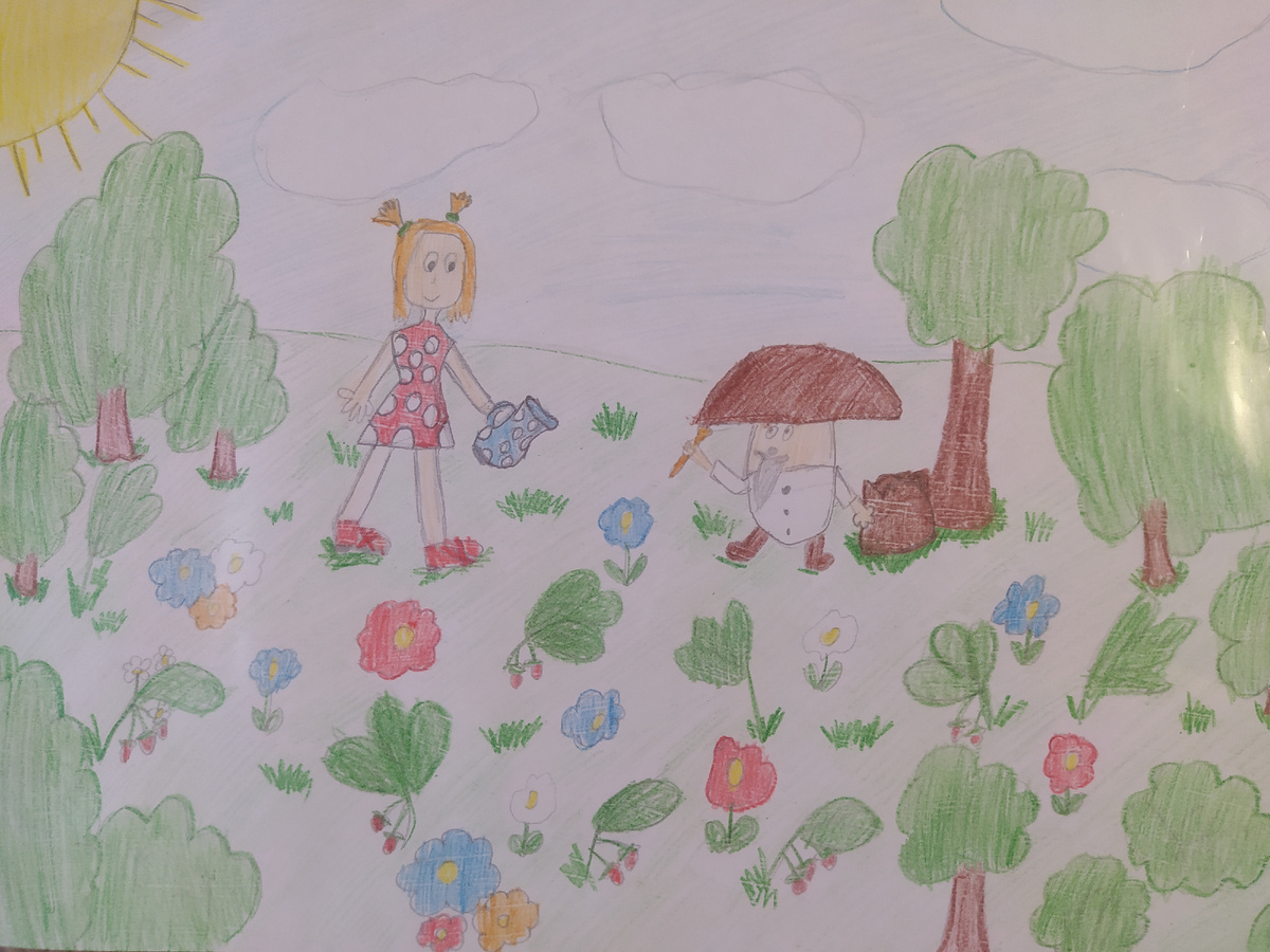 Рисунок и фото автора