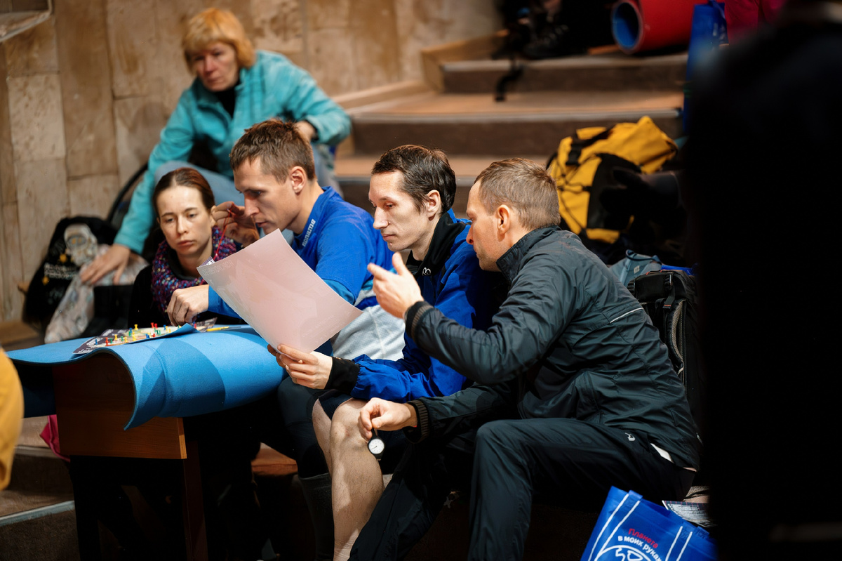 Слева направо: Марина - я - Леша Качурин - Костя Казаков