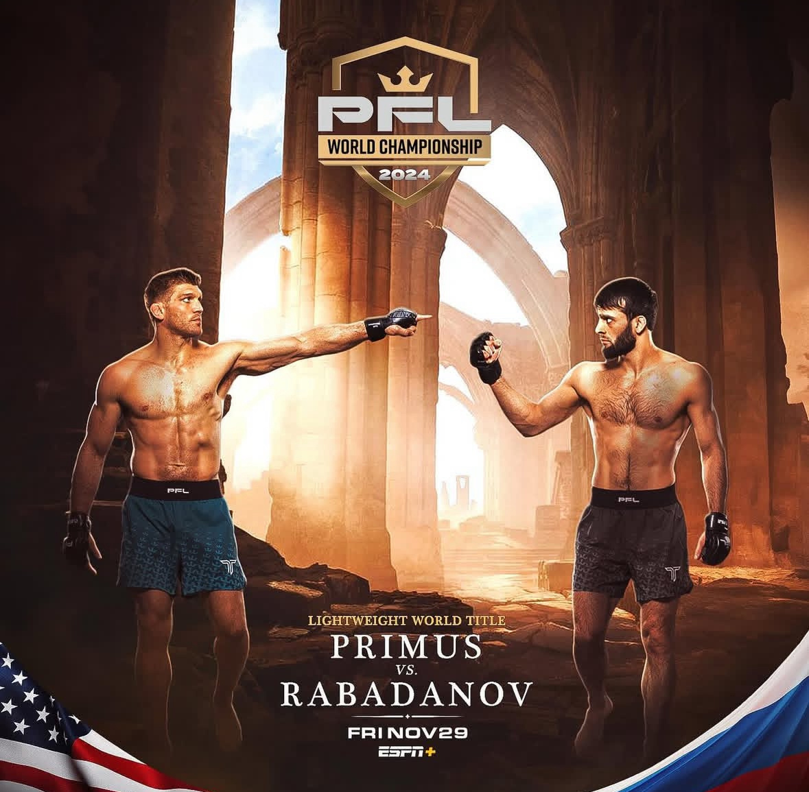     Постер боя Примус – Рабаданов