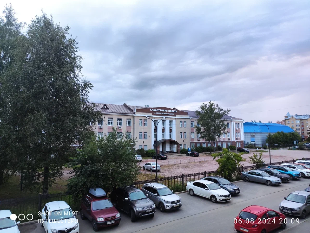 Вологда. Вид из окна арендованной квартиры. Фото автора