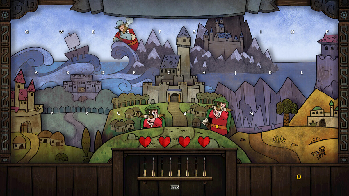    Галерея игры Touch Type Tale — Strategic Typing