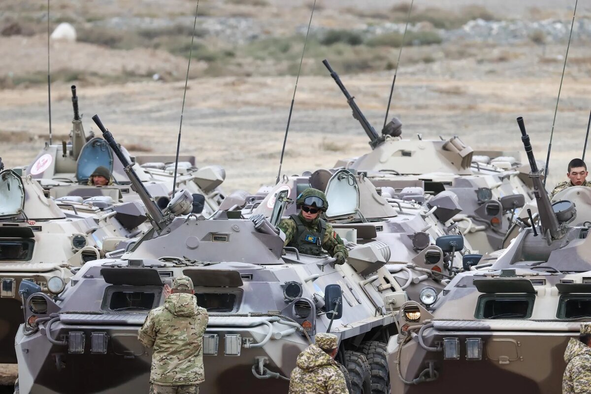 Фото: Учения ОДКБ. Petrov Sergey/news.ru/Global Look Press