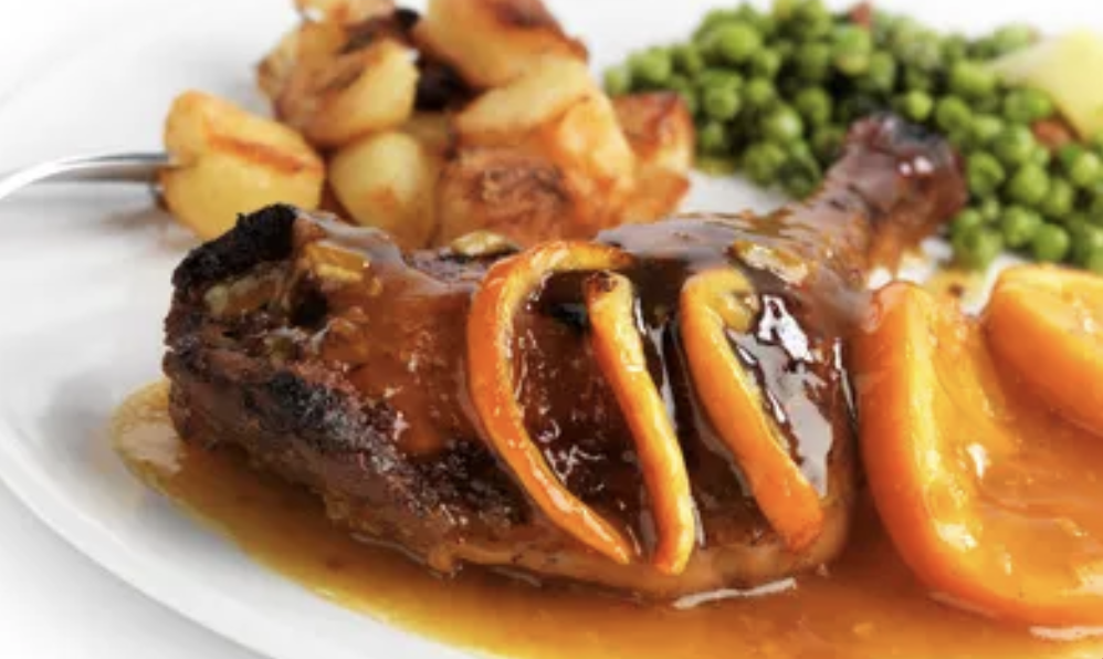 рецепты, кулинария, франция, новогодний стол, утка, апельсины, паштеты